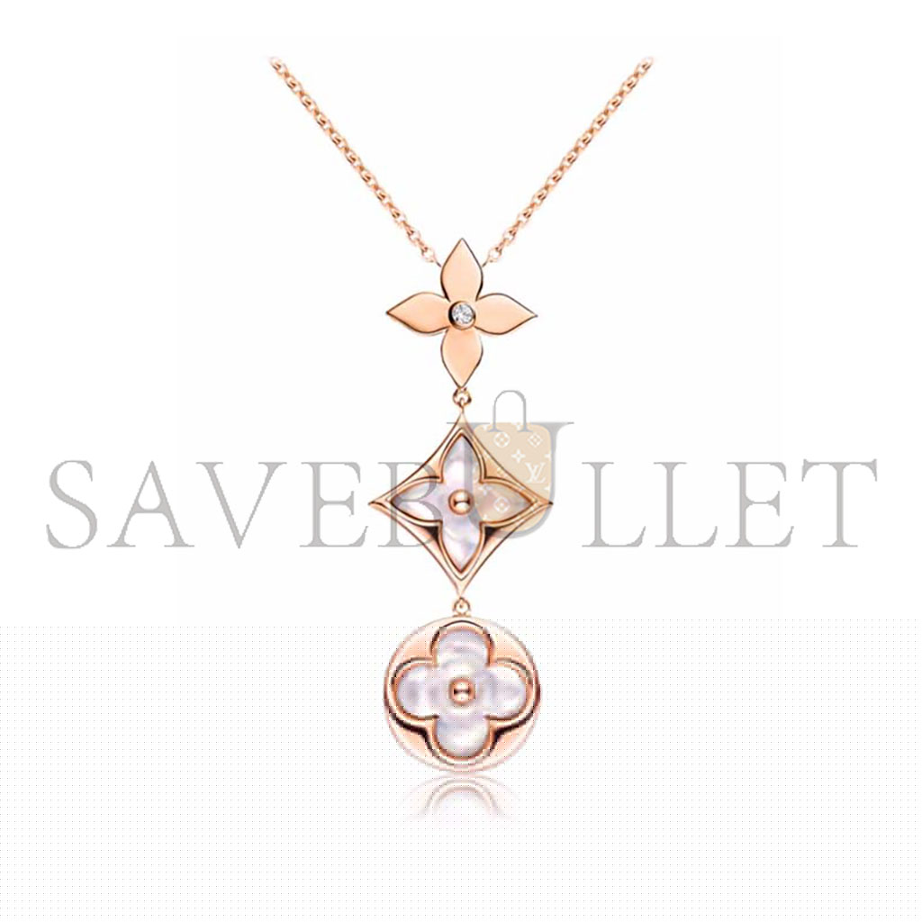 l**is V*t*n lv color blossom necklace q94262